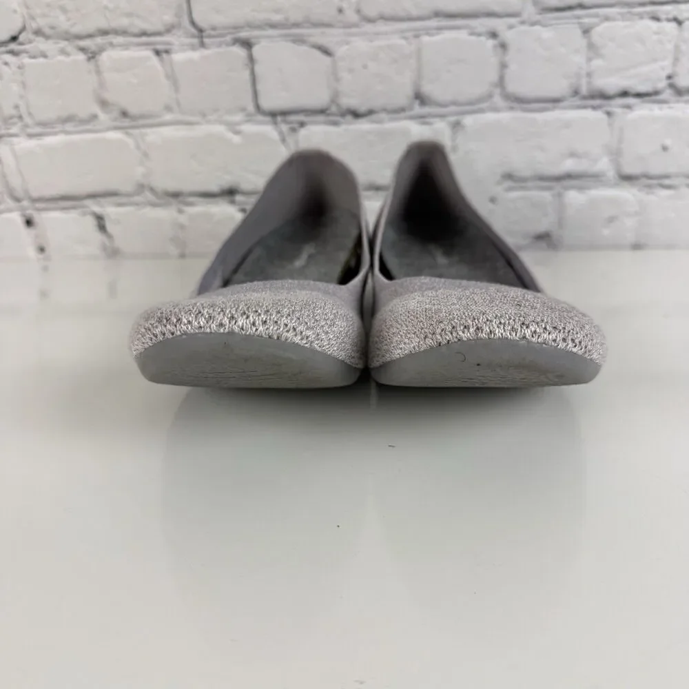 Allbirds Tree Breezer Ballet Flats Wool Knit Women US 10 Washable Hazy Mauve